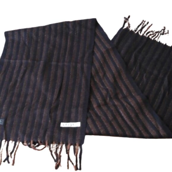 Cashmere/Lambswool Winter Scarf by I. Magnin (Vintage) - Picture 5 of 5